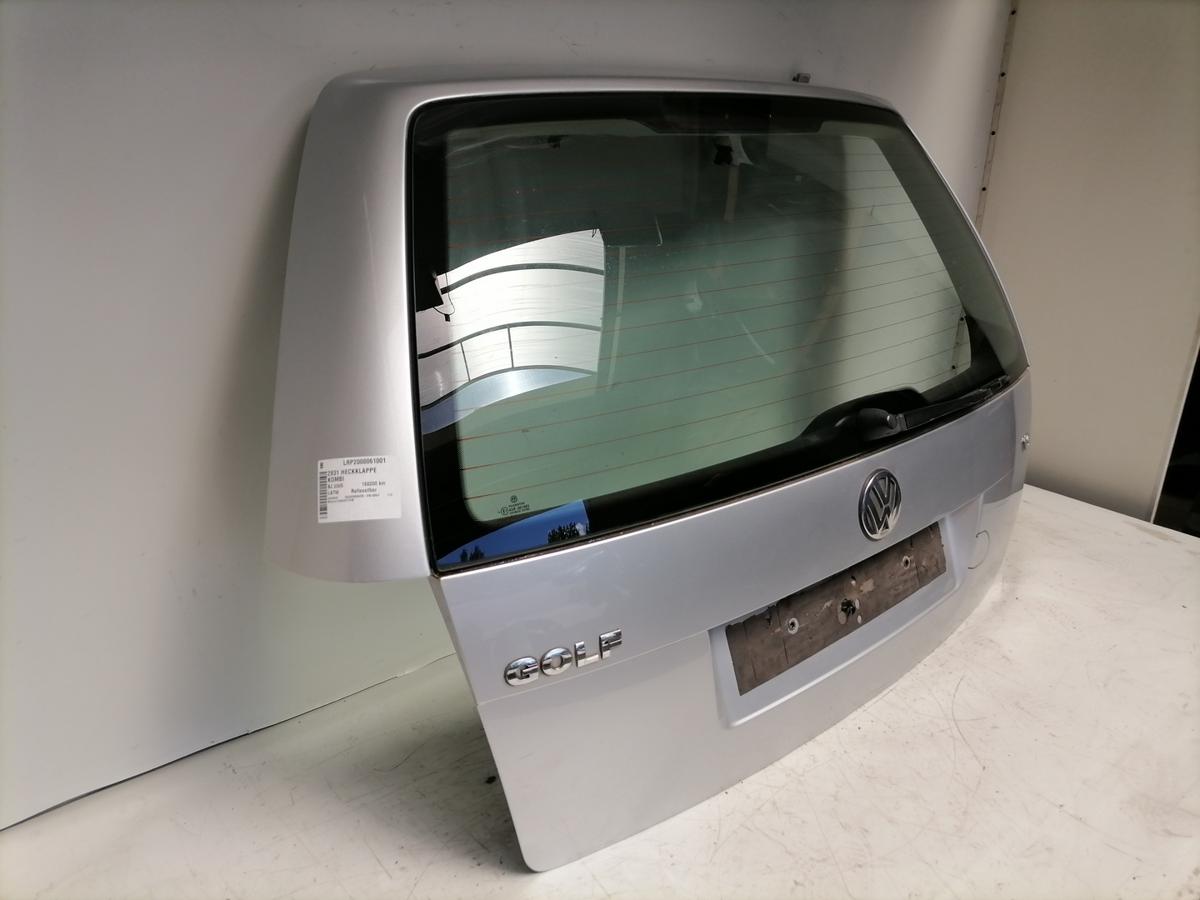 VW Golf 4 original Heckklappe mit Heckscheibe LA7W Reflexsilber Kombi Variant Bj.2005